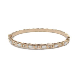 BVLGARI Serpenti Viper Mother of Pearl Diamond Bracelet K18PG (Pink Gold) Ladies Clear White