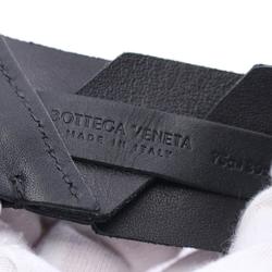 BOTTEGA VENETA Plaster Belt Clothing Leather Women's Black 620225