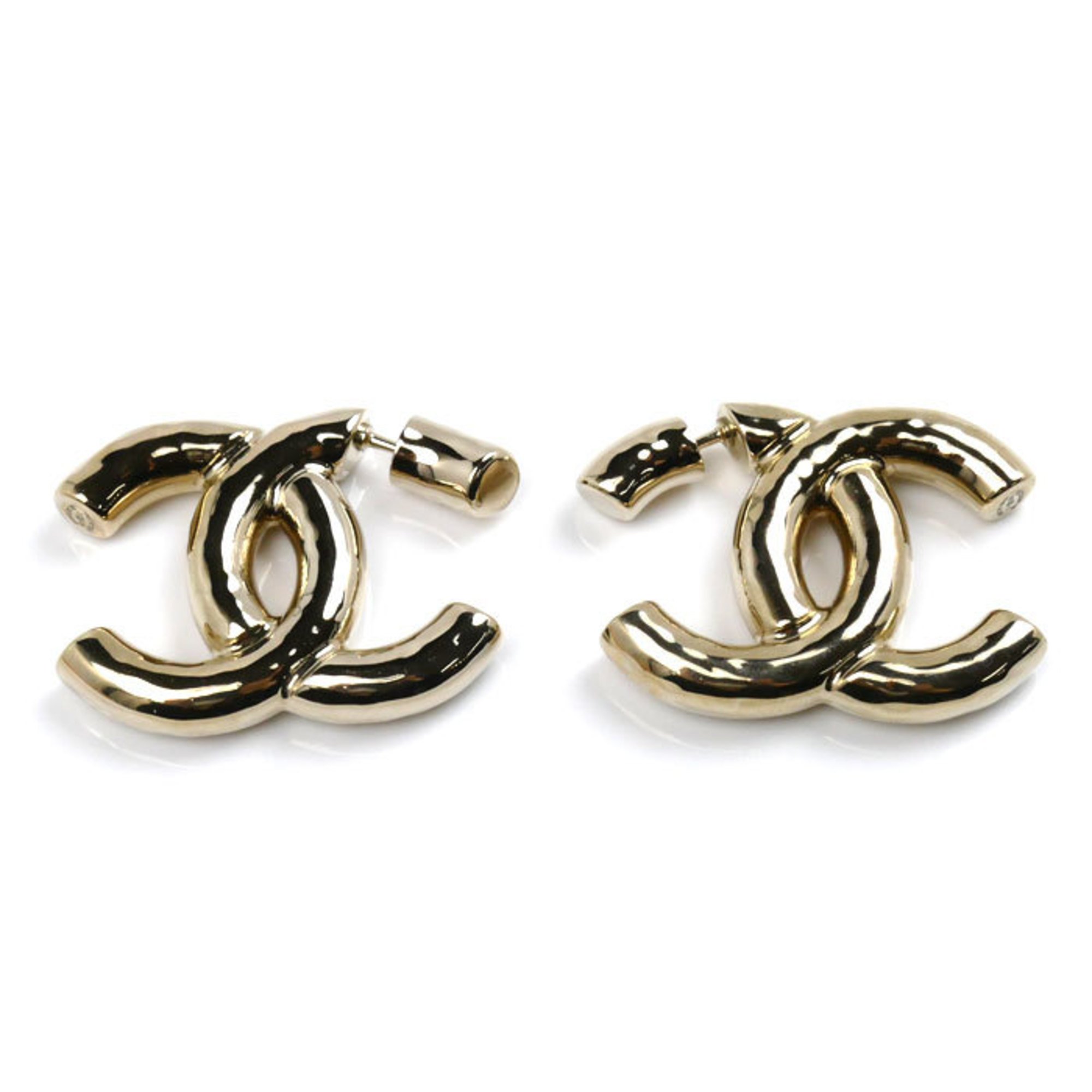 CHANEL Metal Coco Mark Earrings for Women