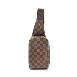 Louis Vuitton LOUIS VUITTON Geronimos Damier Ebene Waist Bag Body Coated Canvas Men's Women's Brown N51994