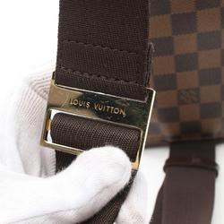 Louis Vuitton LOUIS VUITTON Geronimos Damier Ebene Waist Bag Body Coated Canvas Men's Women's Brown N51994