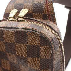 Louis Vuitton LOUIS VUITTON Geronimos Damier Ebene Waist Bag Body Coated Canvas Men's Women's Brown N51994