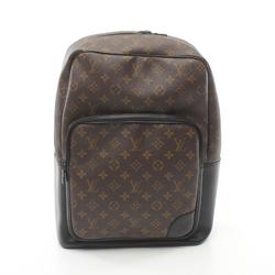 Louis Vuitton LOUIS VUITTON Dean Backpack Rucksack Bag Coated Canvas Leather Monogram Macassar Men's Brown M45335