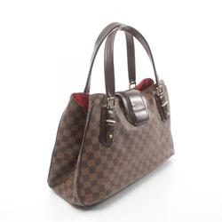 Louis Vuitton LOUIS VUITTON Grito Damier Ebene Handbag Bag Coated Canvas Leather Women's Brown N48108