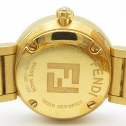 FENDI Forever Watch GP (Gold Plated) Women's White Shell F103400601