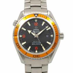 OMEGA Seamaster Planet Ocean Co-Axial Chronometer 600m 2208 50 Men's Watch Date Black Automatic