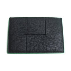 BOTTEGAVENETA Cassette Credit Card Case Black Parakeet 649597V1Q741045 Men's