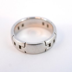 Hermes Ring Hercules K18WG White Gold Size 10 Ladies