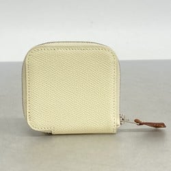 Hermes Wallet/Coin Case Azap Silk In Coin Veau Epsom Nata Z Stamp Ladies