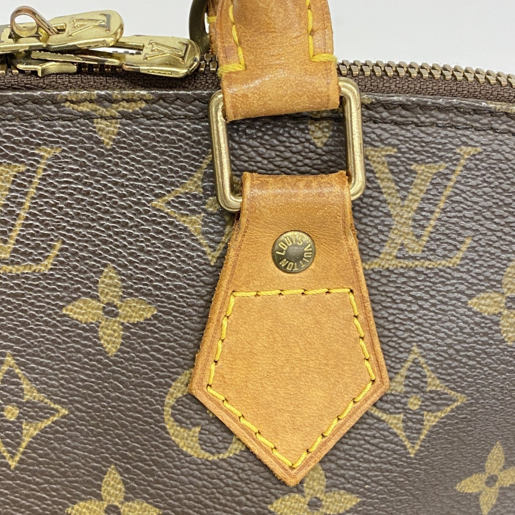 Louis Vuitton handbag Monogram Alma M51130 brown ladies