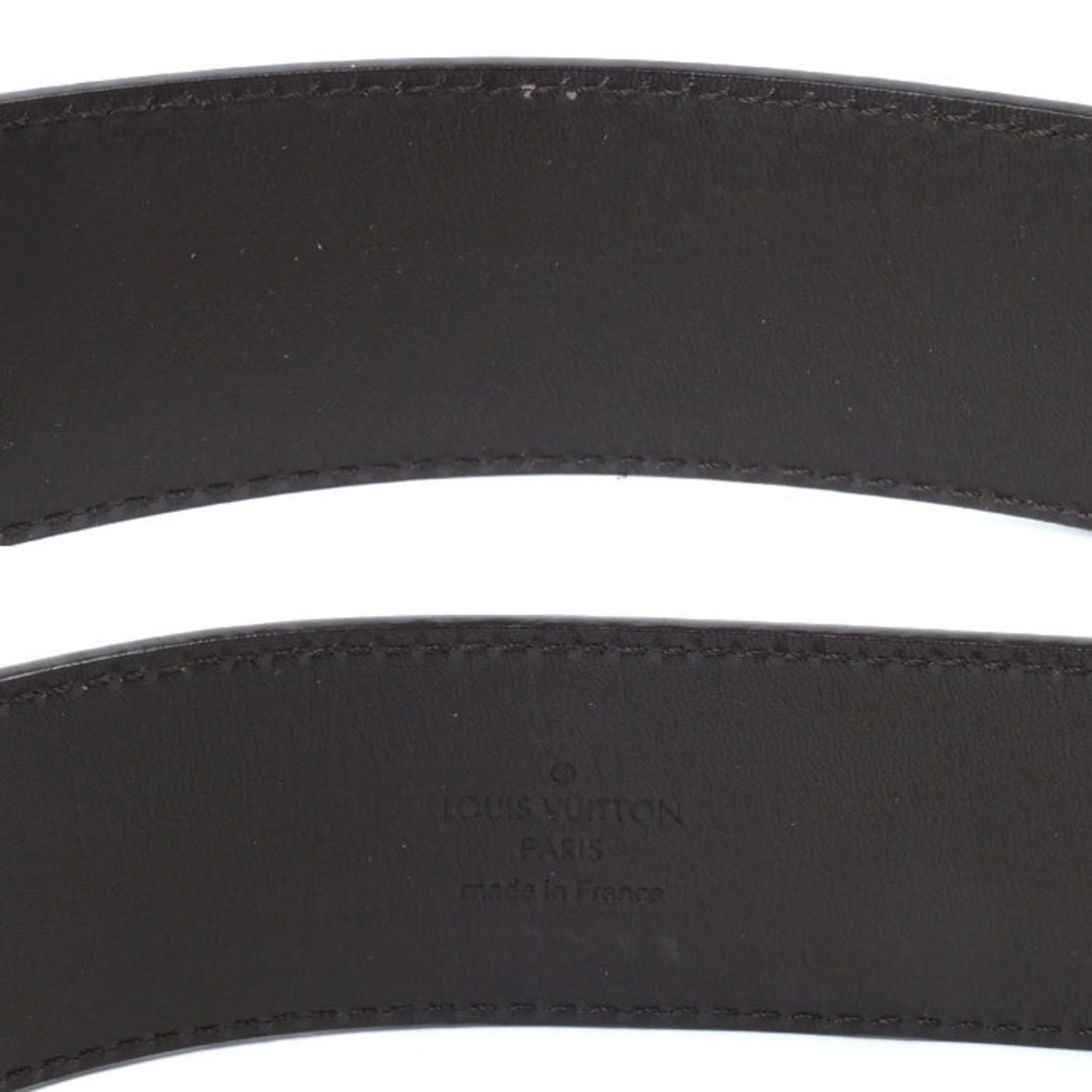 LOUIS VUITTON Louis Vuitton LV Initial 40MM Belt Damier Brown M9807 Men's