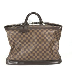 LOUIS VUITTON N41160 Damier Grimo 45 Travel Bag Handbag Boston Canvas Men's Women's Ebene Brown