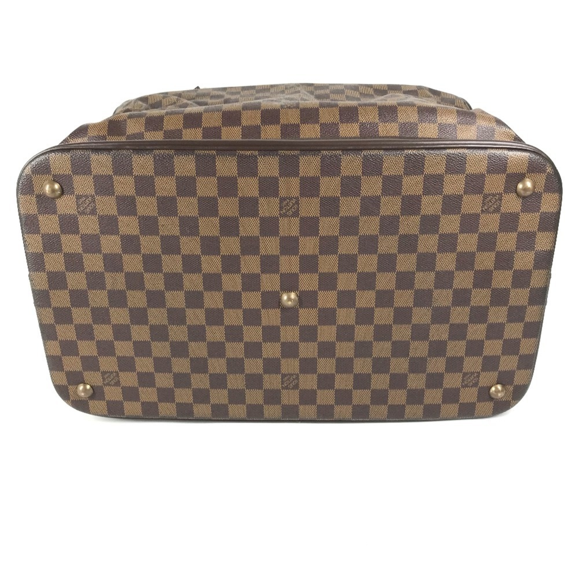 LOUIS VUITTON N41160 Damier Grimo 45 Travel Bag Handbag Boston Canvas Men's Women's Ebene Brown