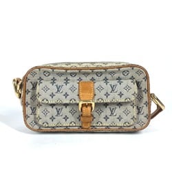 LOUIS VUITTON M92004 Monogram Juliette MM Pochette Shoulder Bag Canvas Women's Blue