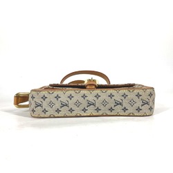 LOUIS VUITTON M92004 Monogram Juliette MM Pochette Shoulder Bag Canvas Women's Blue