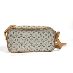 LOUIS VUITTON M92004 Monogram Juliette MM Pochette Shoulder Bag Canvas Women's Blue