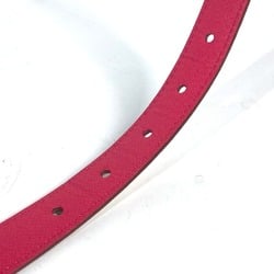 LOUIS VUITTON Louis Vuitton Monogram Multicolor LV Buckle Thin Belt Canvas Women's Blanc White