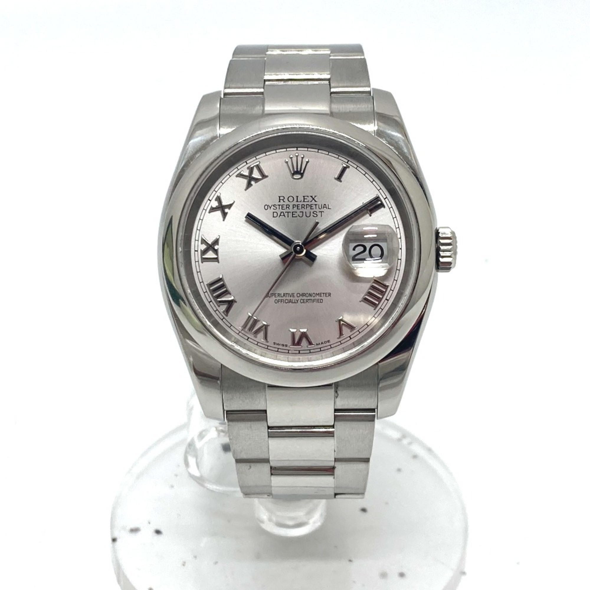 ROLEX Rolex 116200 Datejust M-serial Automatic Wristwatch Watch SS Men's Silver