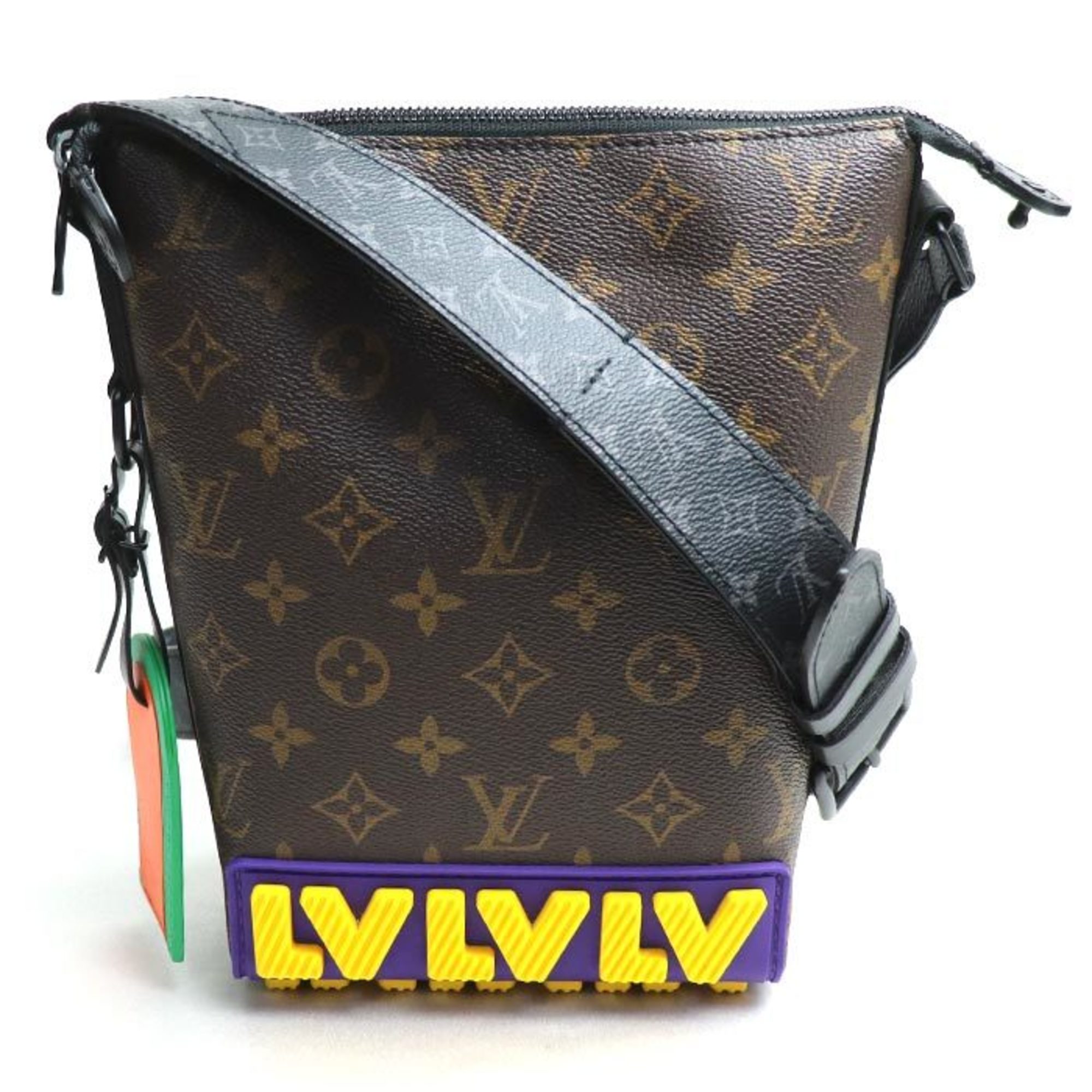 LOUIS VUITTON Louis Vuitton LV Rubber Cruiser Shoulder Bag M57966 Unisex