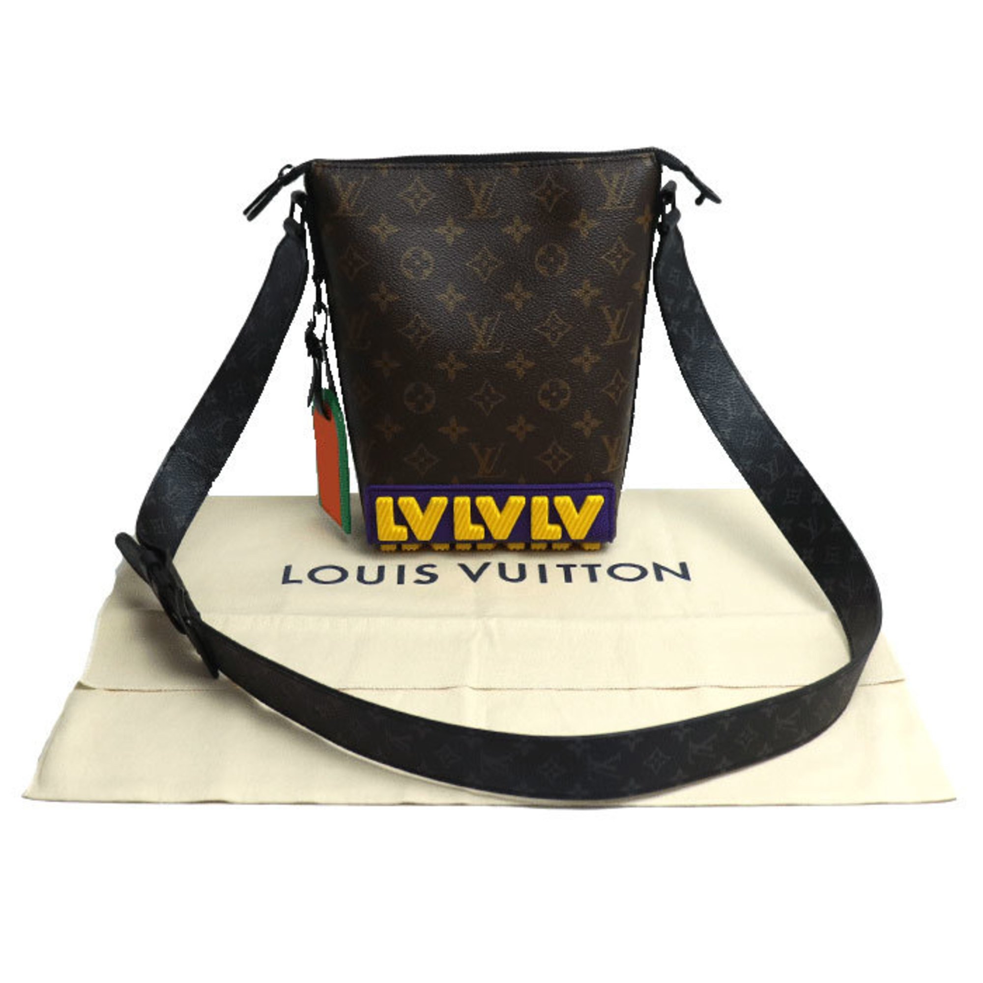 LOUIS VUITTON Louis Vuitton LV Rubber Cruiser Shoulder Bag M57966 Unisex