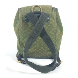 LOUIS VUITTON M92456 Monogram Montsouris GM Backpack Rucksack Canvas Men's Khaki