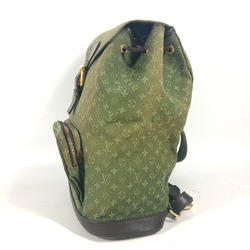 LOUIS VUITTON M92456 Monogram Montsouris GM Backpack Rucksack Canvas Men's Khaki