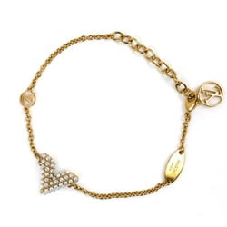 LOUIS VUITTON Louis Vuitton Metal Bracelet Essential V Pearl M68361 4.8g 15~18.5cm Women's