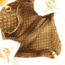 Louis Vuitton Tote Bag Cruise Collection Globe Shopper MM M95114 Beige Blue Women's