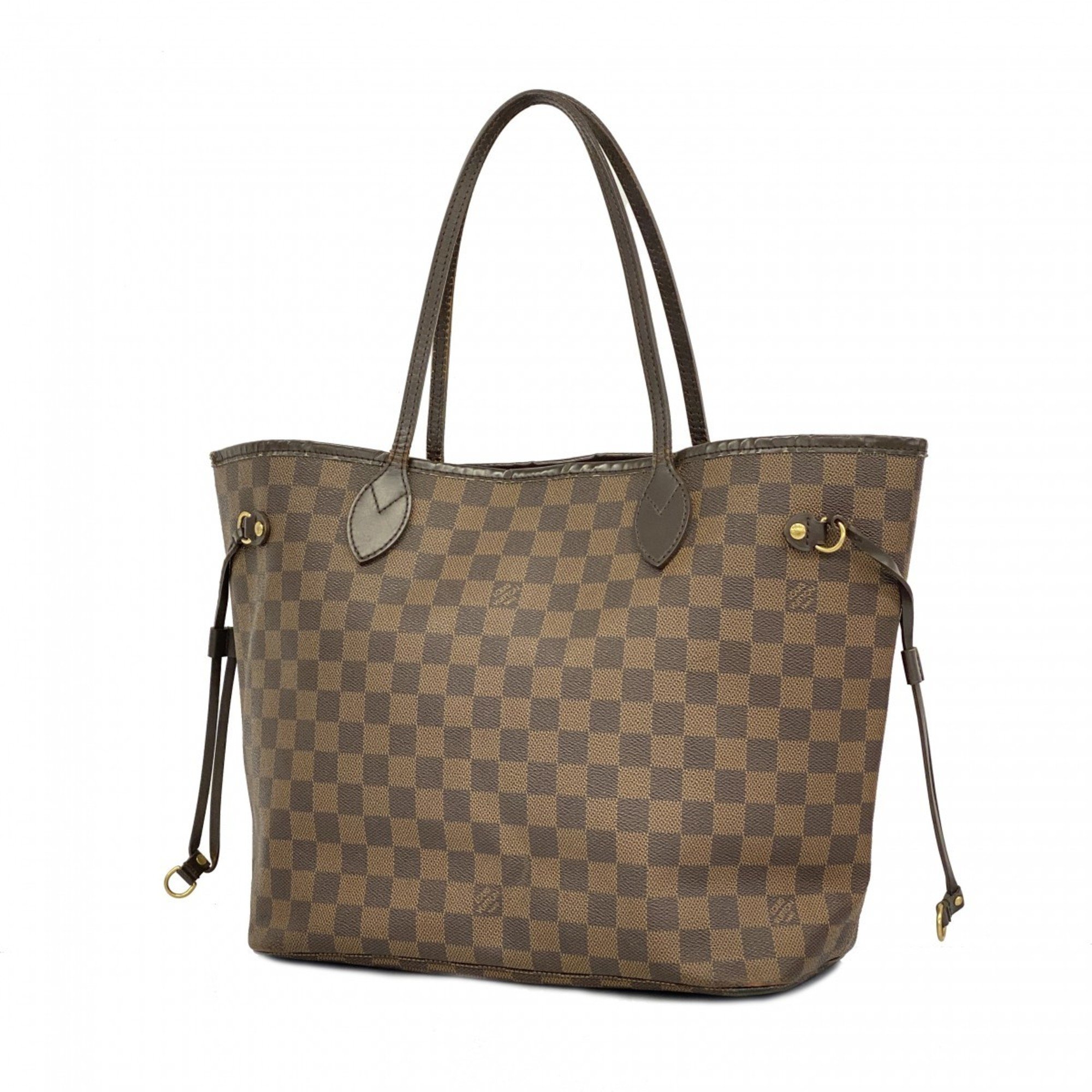 Louis Vuitton Tote Bag Damier Neverfull MM N41358 Ebene Women's