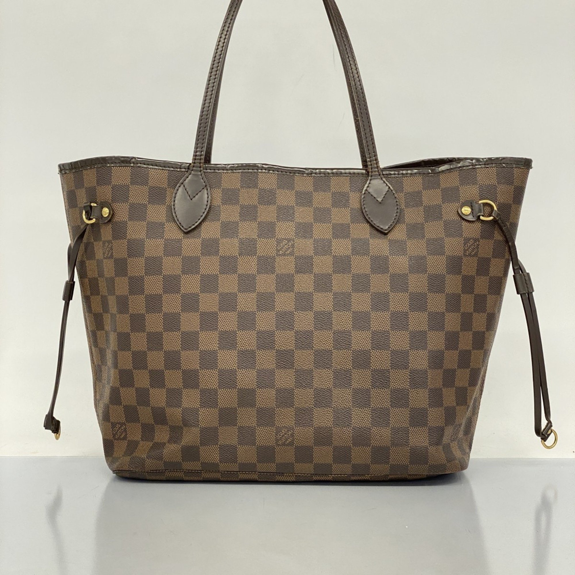 Louis Vuitton Tote Bag Damier Neverfull MM N41358 Ebene Women's