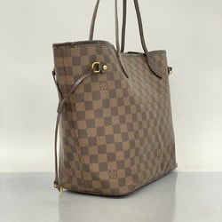 Louis Vuitton Tote Bag Damier Neverfull MM N41358 Ebene Women's