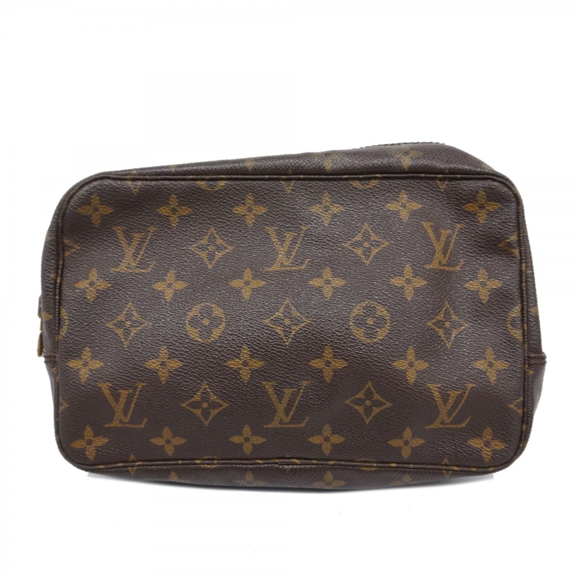 Louis Vuitton Pouch Monogram True Toilet 23 M47524 Brown Ladies