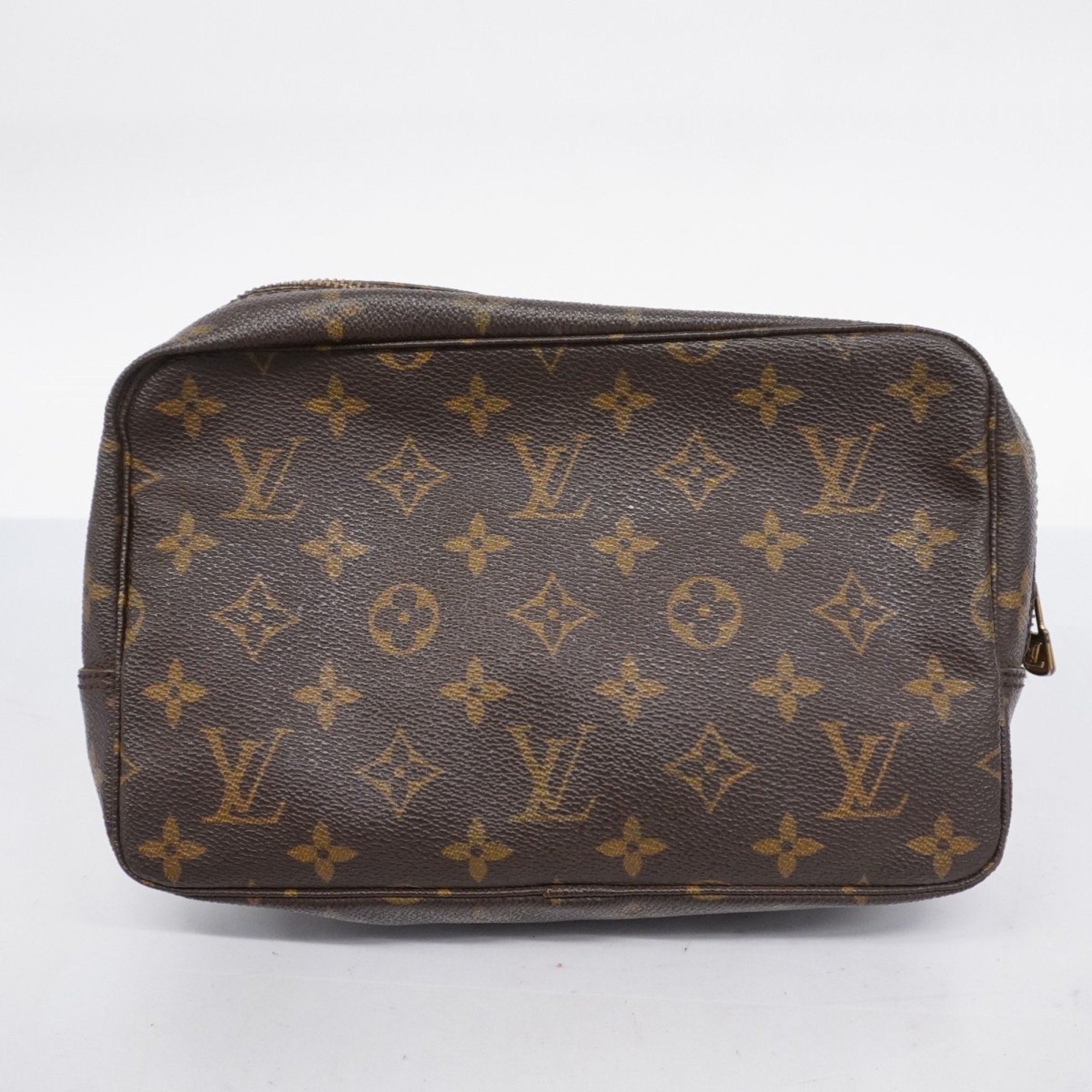 Louis Vuitton Pouch Monogram True Toilet 23 M47524 Brown Ladies