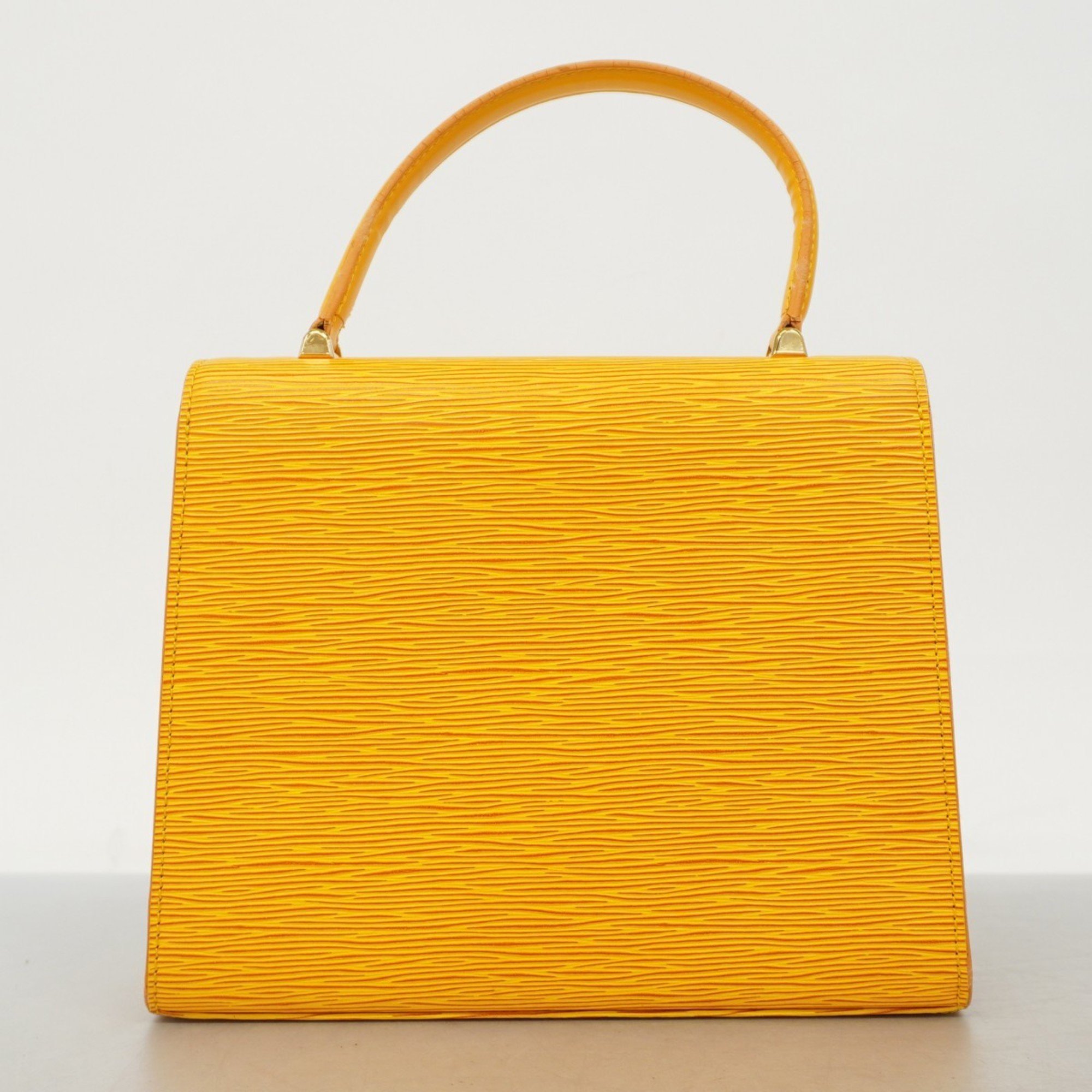 Louis Vuitton Handbag Malesherbes M52379 Tassili Yellow