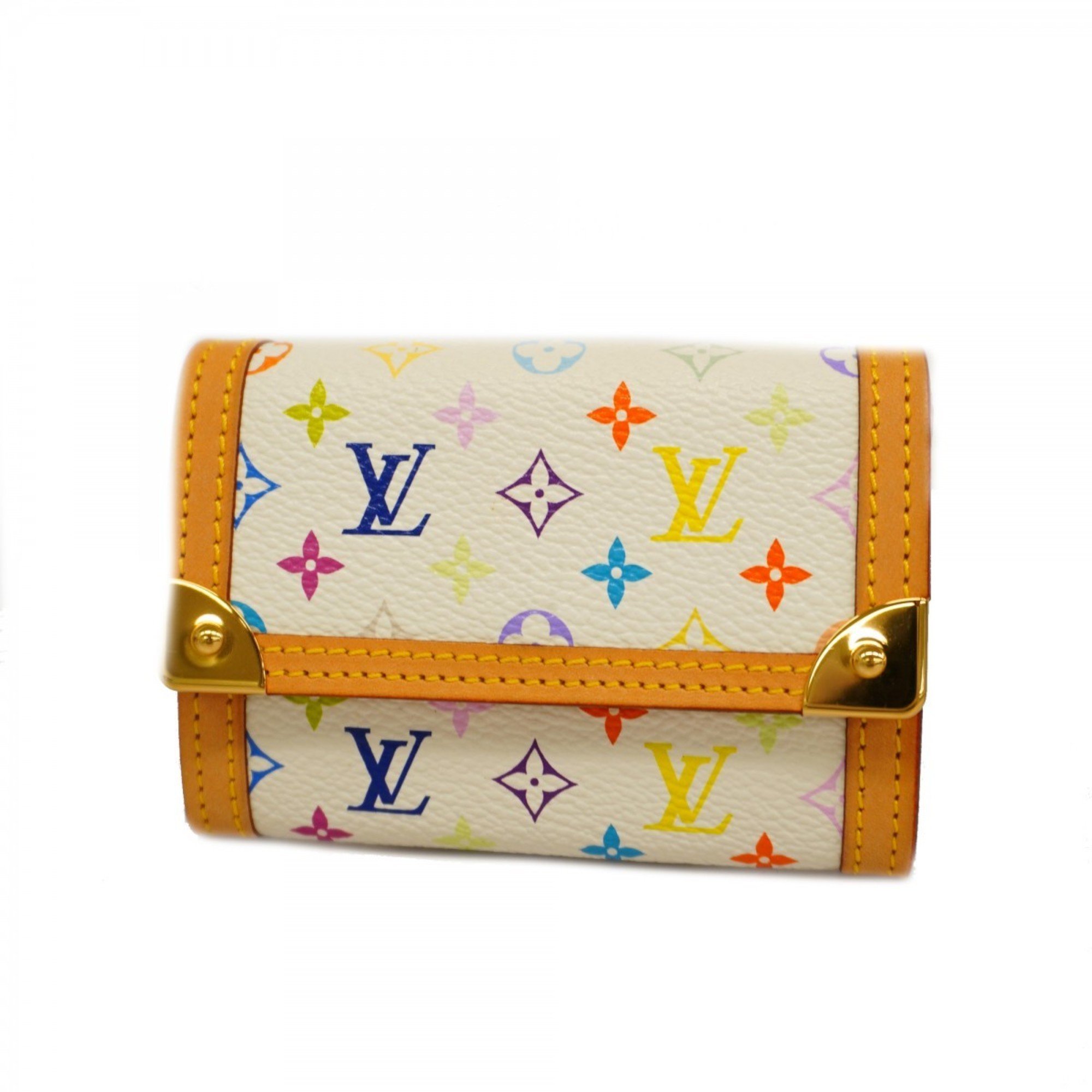 Louis Vuitton Wallet/Coin Case Monogram Multicolor Porto Monnaie Pla M92657 Bron Ladies