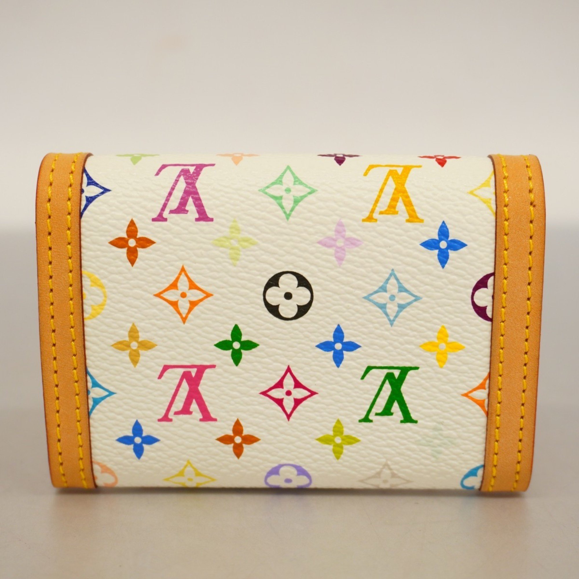 Louis Vuitton Wallet/Coin Case Monogram Multicolor Porto Monnaie Pla M92657 Bron Ladies