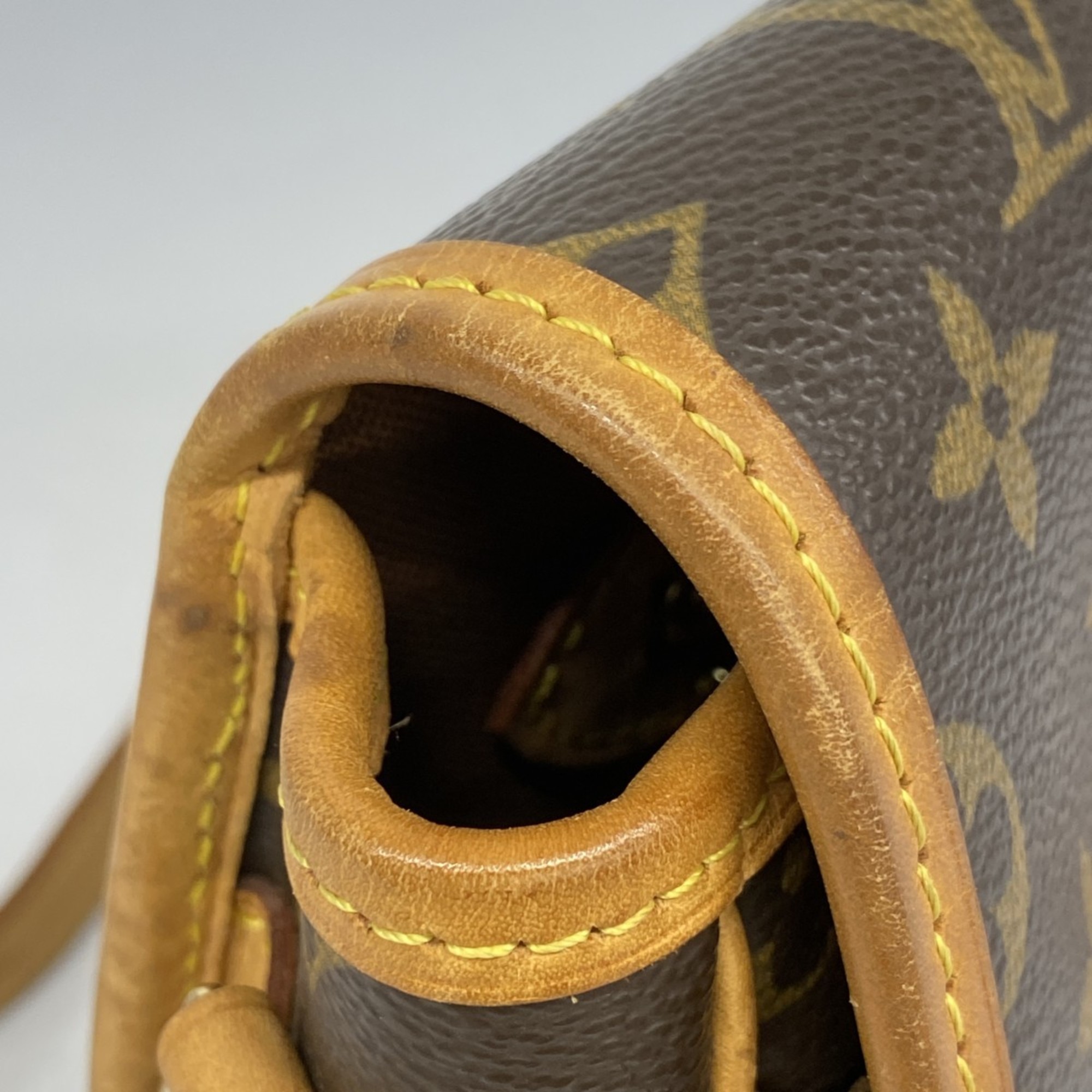 Louis Vuitton Shoulder Bag Monogram Sologne M42250 Brown Women's