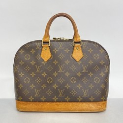 Louis Vuitton handbag Monogram Alma M51130 brown ladies