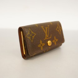 Louis Vuitton Key Case Monogram Multicle 4 M69517 Brown Men's Women's