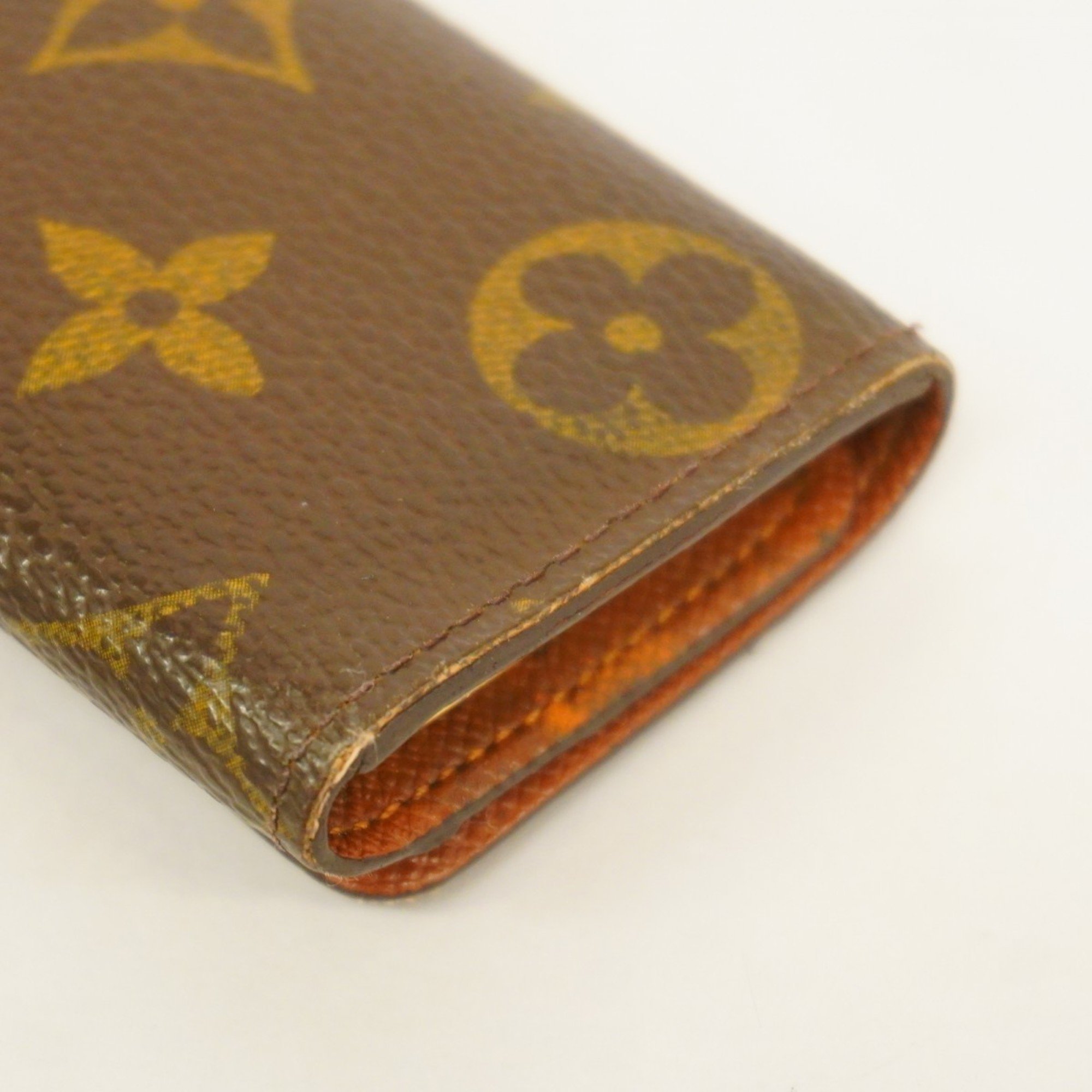 Louis Vuitton Key Case Monogram Multicle 4 M69517 Brown Men's Women's