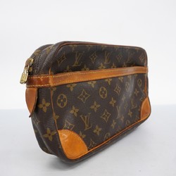 Louis Vuitton Clutch Bag Monogram Compiegne 28 M51845 Brown Women's