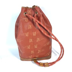 LOUIS VUITTON M80026 LVCUP Saint-Tropez Shoulder Bag Leather Women's Abogany Brown