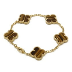 Van Cleef & Arpels VCA Alhambra Bracelet 5 motifs K18YG Yellow gold Tiger's eye VCARD35600