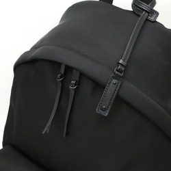 SAINT LAURENT PARIS YSL Yves Saint Laurent City Backpack Rucksack Nylon Leather Black 534967