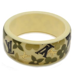 LOUIS VUITTON Louis Vuitton Monogrammed Bracelet Fanlandor Bangle Beige Green Multi M65639