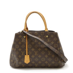 LOUIS VUITTON Louis Vuitton Monogram Montaigne MM Handbag Shoulder Bag M41056