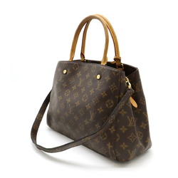 LOUIS VUITTON Louis Vuitton Monogram Montaigne MM Handbag Shoulder Bag M41056