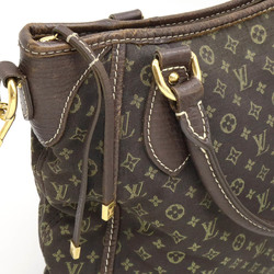 LOUIS VUITTON Louis Vuitton Monogram Run Besas Anjou Tote Bag Shoulder Canvas Ebene M95617