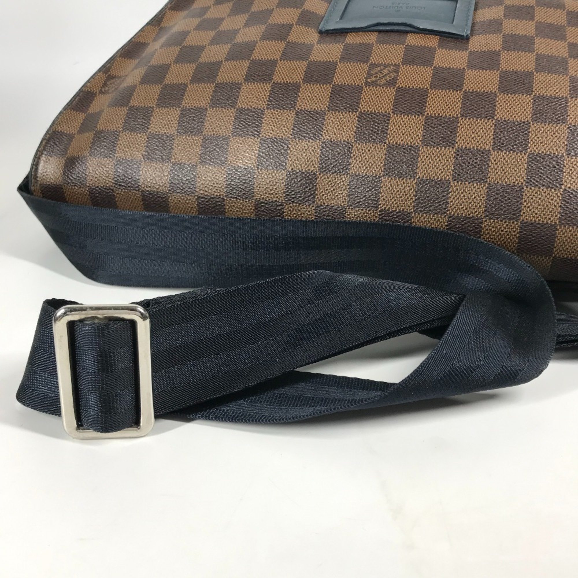 LOUIS VUITTON N41254 Damier Flap Sprinter MM Bag Shoulder Canvas Men's Women's Ebene Brown