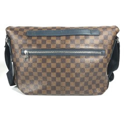 LOUIS VUITTON N41254 Damier Flap Sprinter MM Bag Shoulder Canvas Men's Women's Ebene Brown